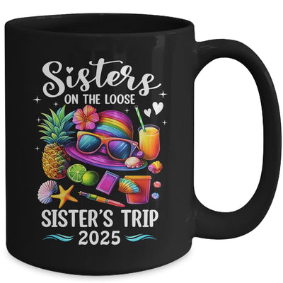 Sisters Trip 2025 Summer Cute Sister's On The Loose 2025 Mug | siriusteestore