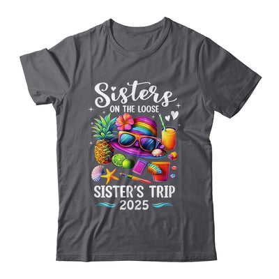 Sisters Trip 2025 Summer Cute Sister's On The Loose 2025 Shirt & Tank Top | siriusteestore