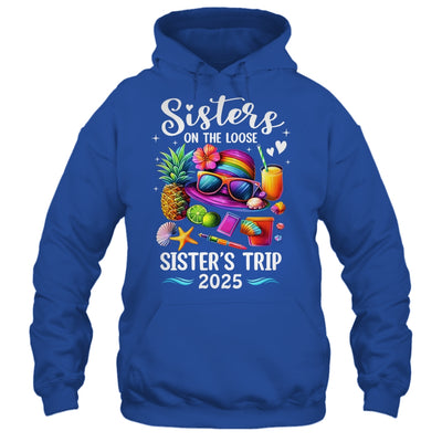 Sisters Trip 2025 Summer Cute Sister's On The Loose 2025 Shirt & Tank Top | siriusteestore