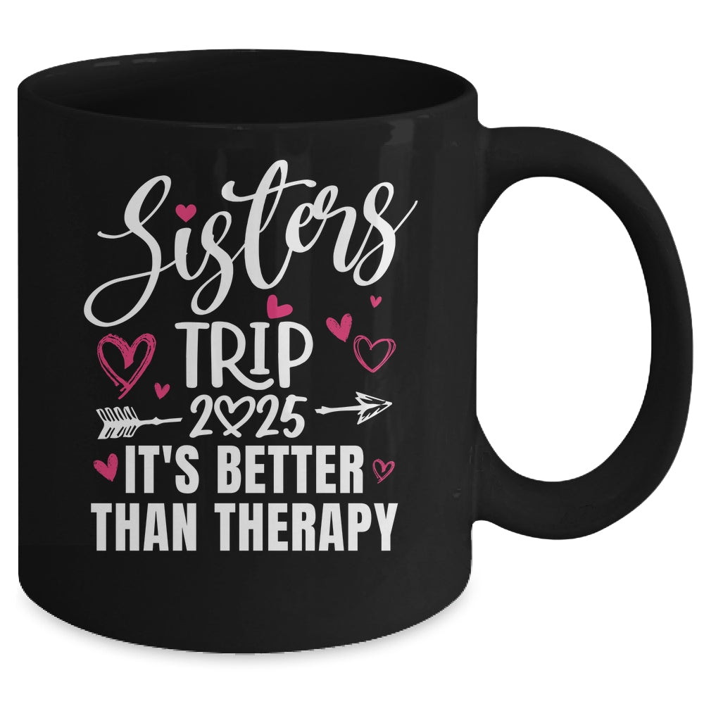 Sisters Trip 2025 Weekend Vacation Lover Girls Road Trip Mug | siriusteestore