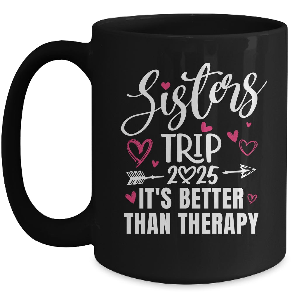 Sisters Trip 2025 Weekend Vacation Lover Girls Road Trip Mug | siriusteestore