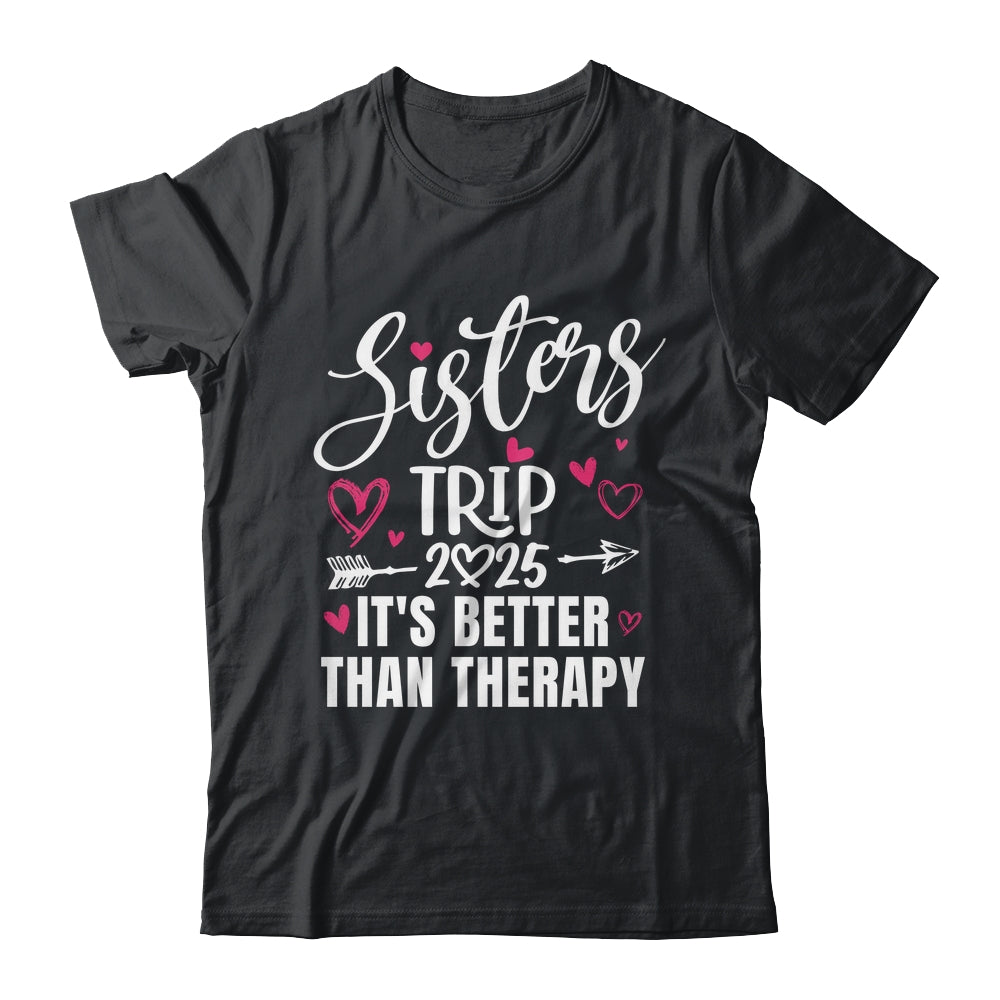 Sisters Trip 2025 Weekend Vacation Lover Girls Road Trip Shirt & Tank Top | siriusteestore