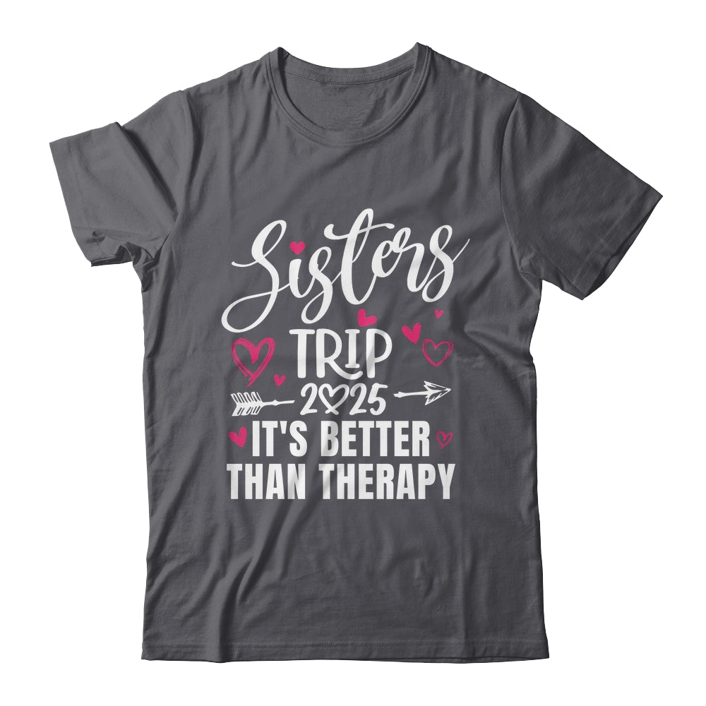 Sisters Trip 2025 Weekend Vacation Lover Girls Road Trip Shirt & Tank Top | siriusteestore