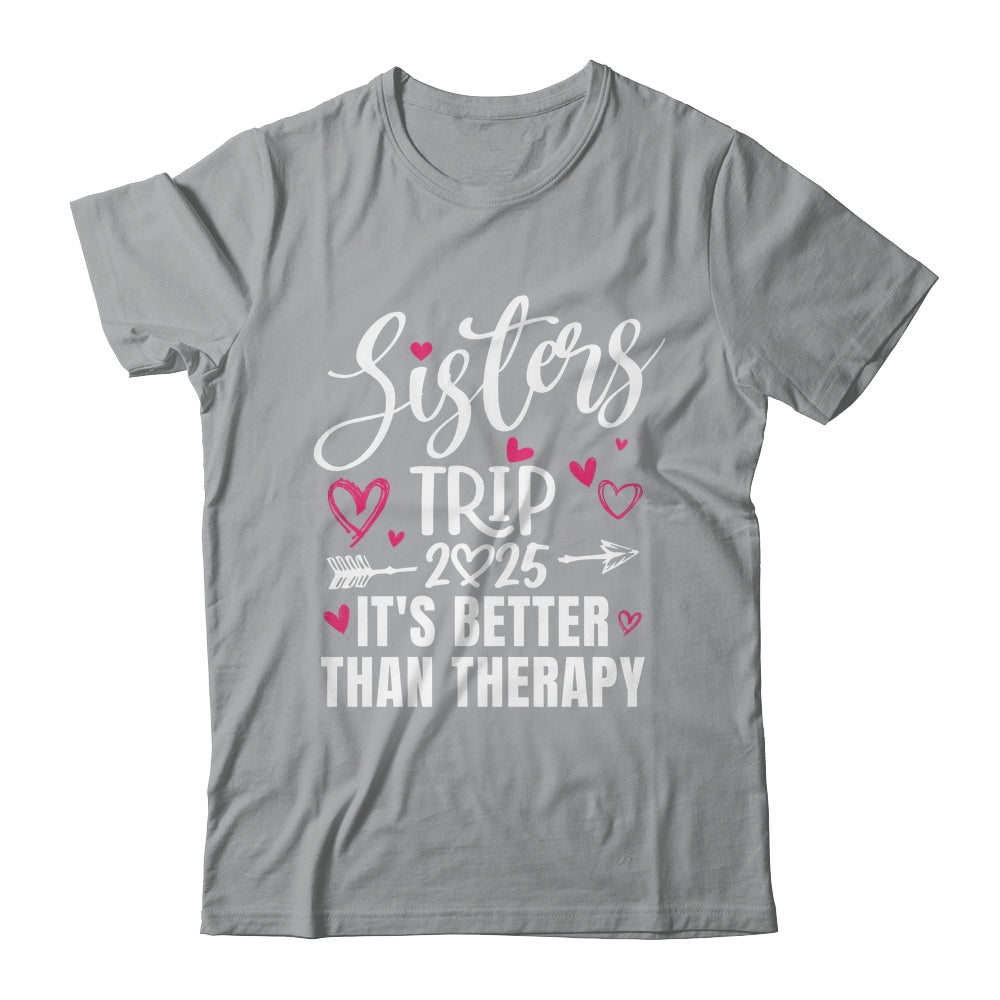 Sisters Trip 2025 Weekend Vacation Lover Girls Road Trip Shirt & Tank Top | siriusteestore