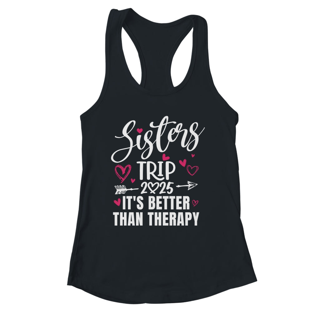 Sisters Trip 2025 Weekend Vacation Lover Girls Road Trip Shirt & Tank Top | siriusteestore