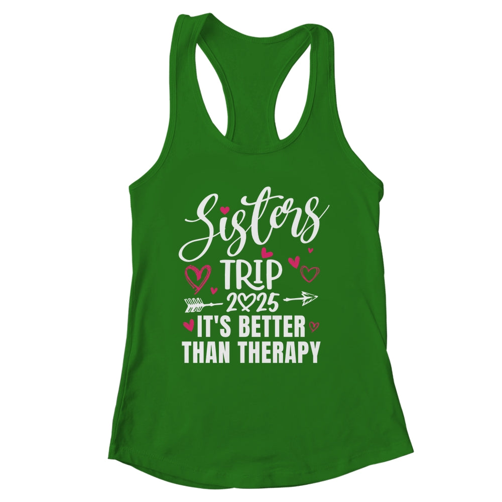 Sisters Trip 2025 Weekend Vacation Lover Girls Road Trip Shirt & Tank Top | siriusteestore