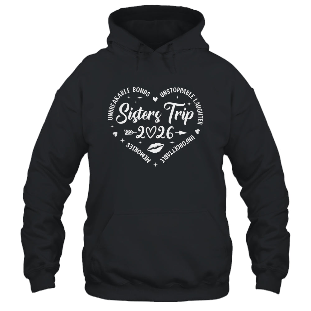 Sisters Trip 2026 Friends Trip Memories Vacation Retro Shirt & Tank Top | siriusteestore