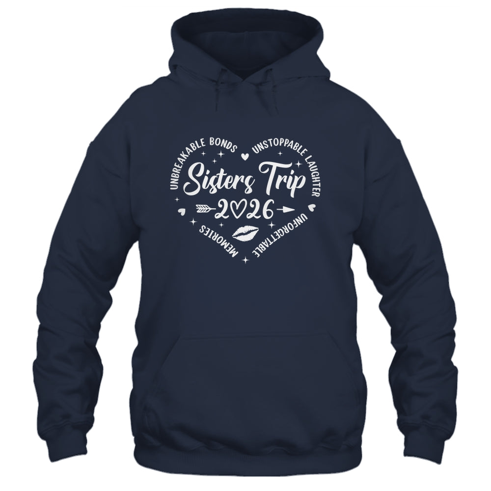 Sisters Trip 2026 Friends Trip Memories Vacation Retro Shirt & Tank Top | siriusteestore