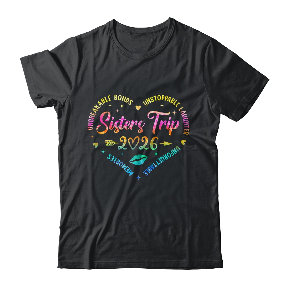 Sisters Trip 2026 Memories Trip Friends Vacation Retro Shirt & Tank Top | siriusteestore