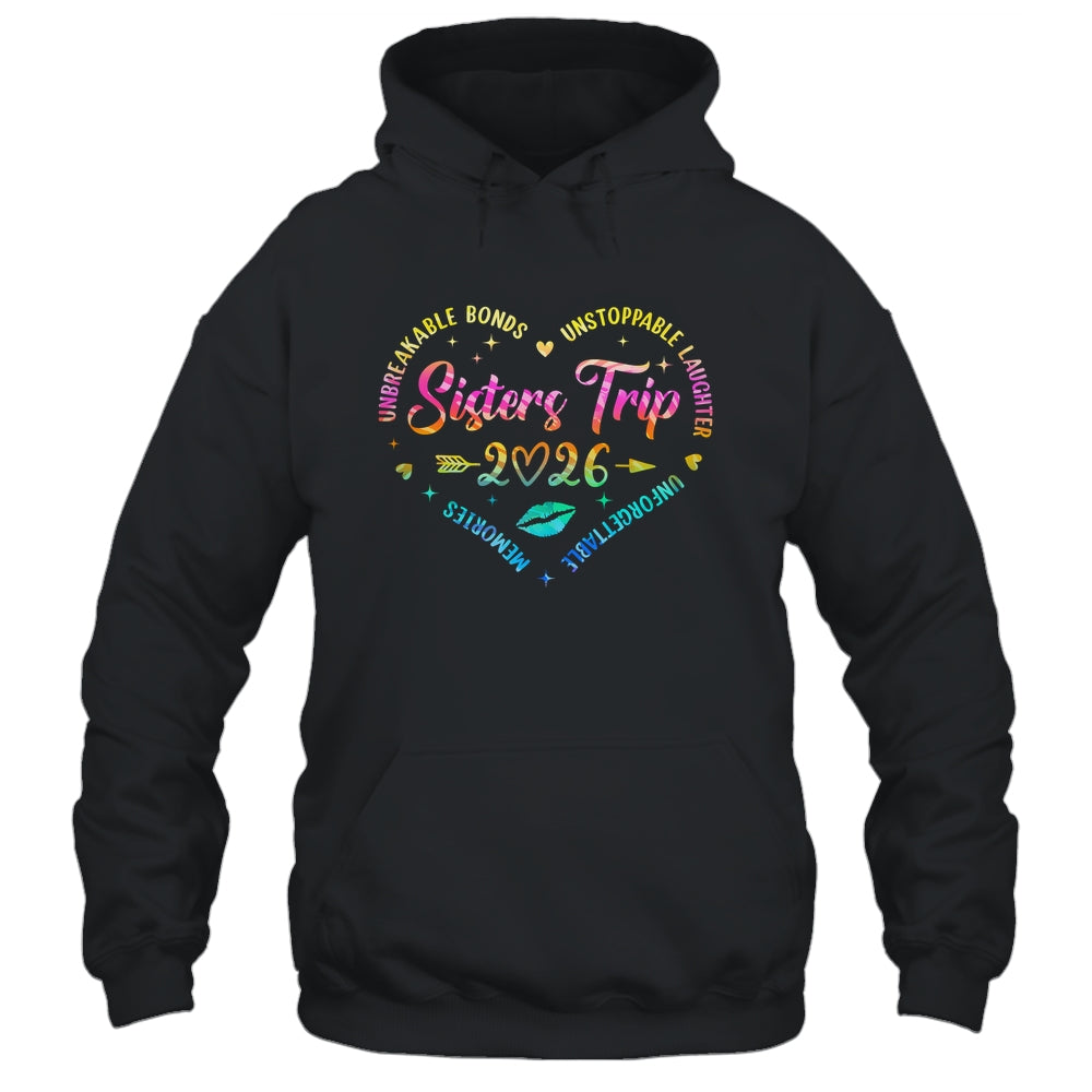 Sisters Trip 2026 Memories Trip Friends Vacation Retro Shirt & Tank Top | siriusteestore