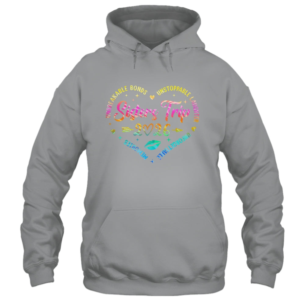 Sisters Trip 2026 Memories Trip Friends Vacation Retro Shirt & Tank Top | siriusteestore