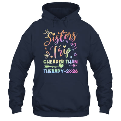 Sisters Trip Funny Sisters Squad Cheapers Than Therapy 2026 Shirt & Tank Top | siriusteestore