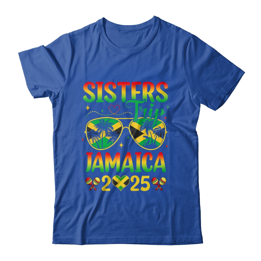 Sisters Trip Jamaica 2025 Summer Vintage Beach Girls Trip Shirt & Tank Top | siriusteestore