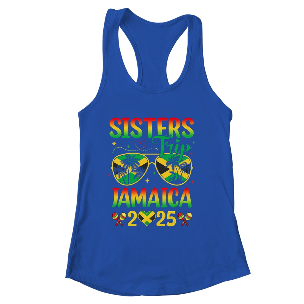 Sisters Trip Jamaica 2025 Summer Vintage Beach Girls Trip Shirt & Tank Top | siriusteestore