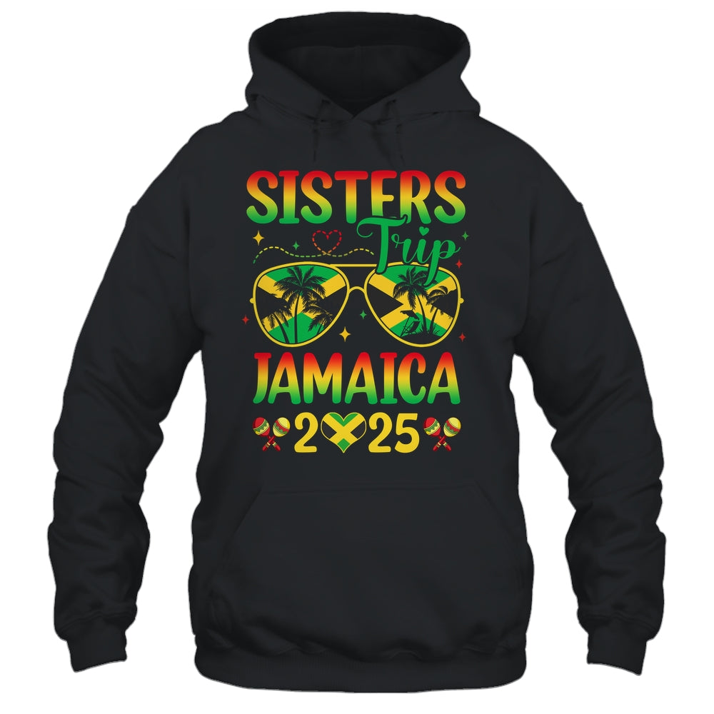 Sisters Trip Jamaica 2025 Summer Vintage Beach Girls Trip Shirt & Tank Top | siriusteestore