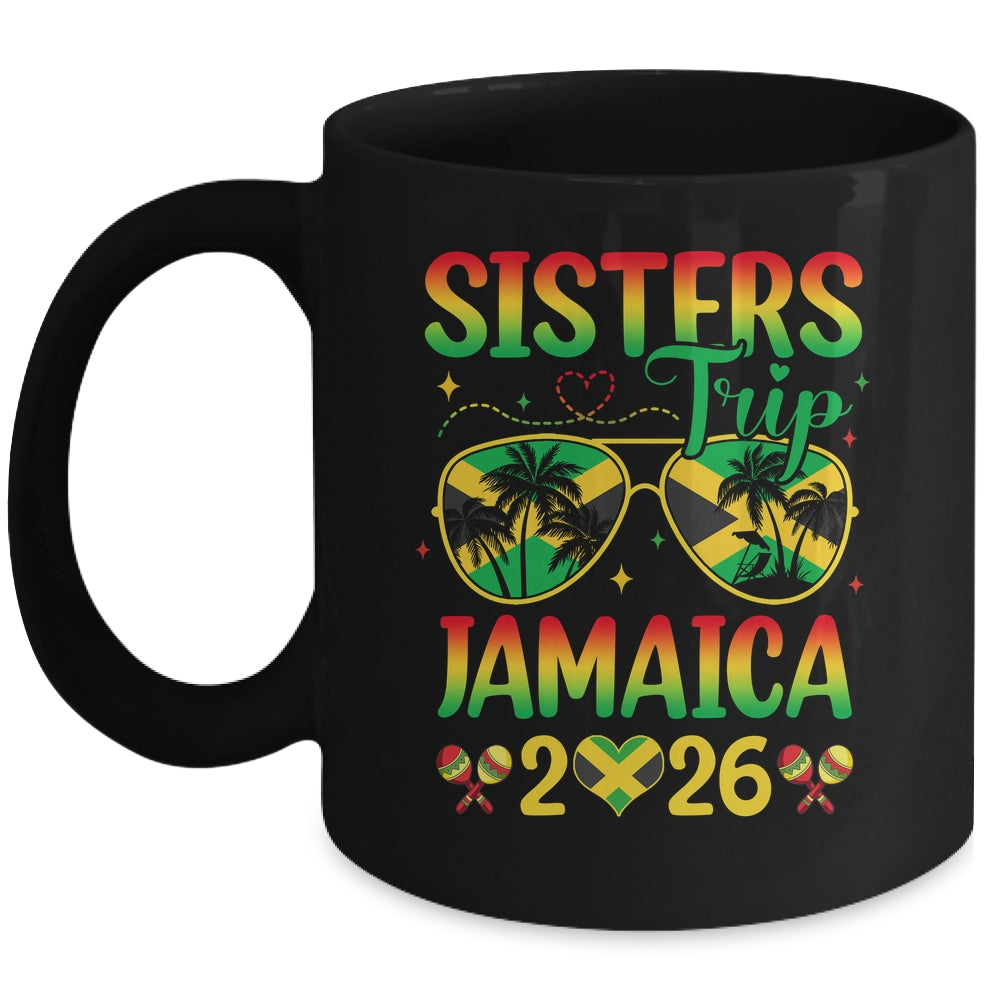 Sisters Trip Jamaica 2026 Summer Vintage Beach Girls Trip Mug | siriusteestore