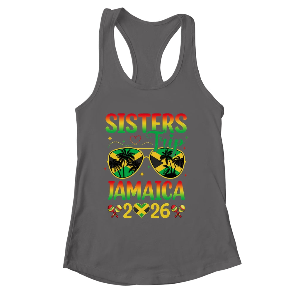 Sisters Trip Jamaica 2026 Summer Vintage Beach Girls Trip Shirt & Tank Top | siriusteestore
