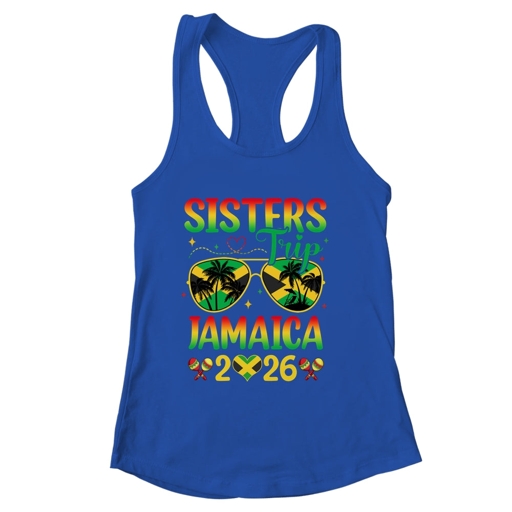 Sisters Trip Jamaica 2026 Summer Vintage Beach Girls Trip Shirt & Tank Top | siriusteestore