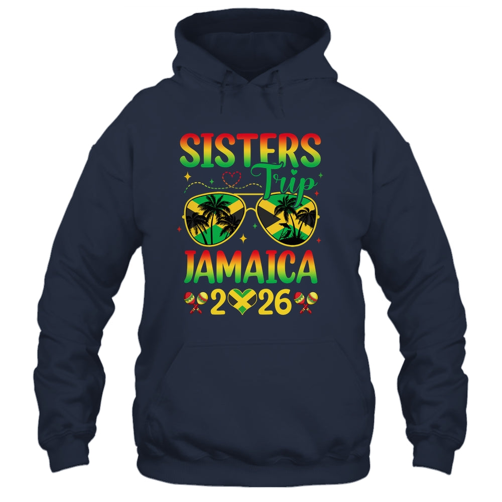 Sisters Trip Jamaica 2026 Summer Vintage Beach Girls Trip Shirt & Tank Top | siriusteestore