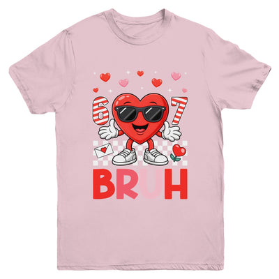 Six Seven 67 Bruh 6 7 Meme Funny Valentine Heart Boys Kids Youth Shirt | siriusteestore