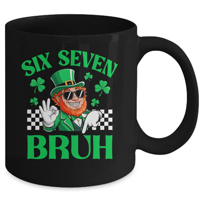 Six Seven Bruh St Patricks Day 6 7 Meme 67 Kids Youth Boys Mug | siriusteestore