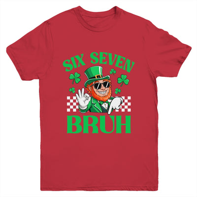 Six Seven Bruh St Patricks Day 6 7 Meme 67 Kids Youth Boys Youth Shirt | siriusteestore