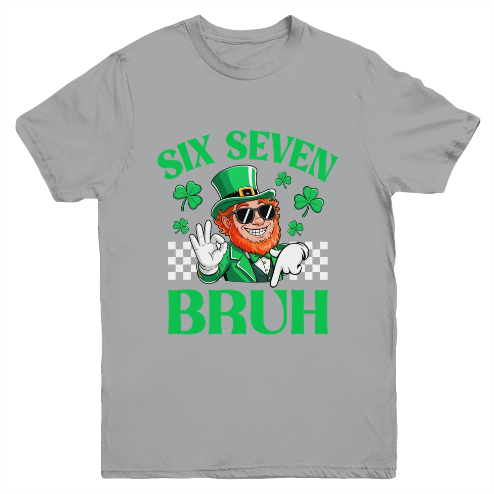 Six Seven Bruh St Patricks Day 6 7 Meme 67 Kids Youth Boys Youth Shirt | siriusteestore