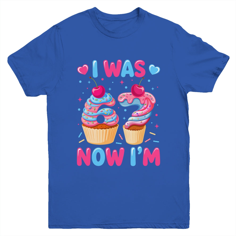 Six Seven Meme 7 Year Old Birthday Cupcake Was 6 Now I'm 7 Youth Shirt | siriusteestore