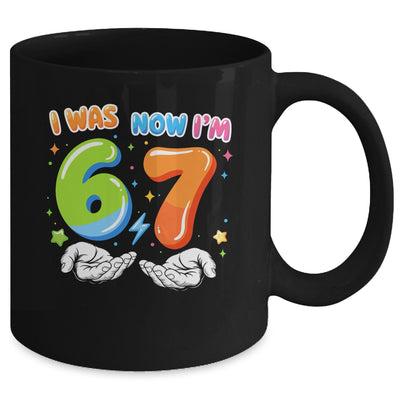 Six Seven Meme Funny 7 Year Old Birthday Was 6 Now I'm 7 Mug | siriusteestore