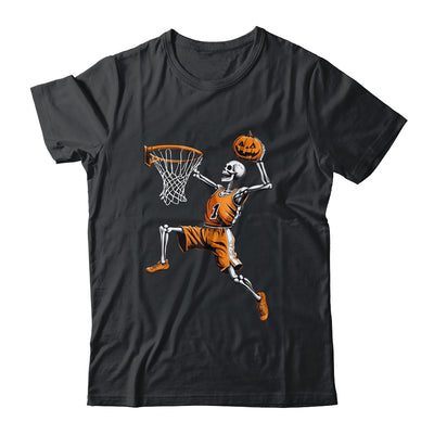 Skeleton Basketball Player Men Boys Spooky For Halloween Shirt & Sweatshirt | siriusteestore