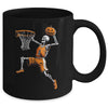 Skeleton Basketball Player Men Boys Spooky For Halloween Mug | siriusteestore