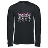 Skeleton Breast Cancer Awareness Pink Ribbon Women Men Kids Shirt & Hoodie | siriusteestore
