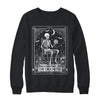 Skeleton The Crocheter Tarot Card Knitter Crochet Lover Shirt & Sweatshirt | siriusteestore
