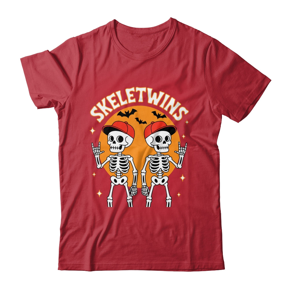 Skeletwins Halloween Twins Skeletons Men Boys Costume Funny Shirt & Hoodie | siriusteestore
