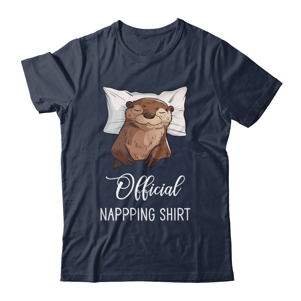 Sleeping Sea Otter Sleeping Otter Lover Official Napping Shirt & Hoodie | siriusteestore