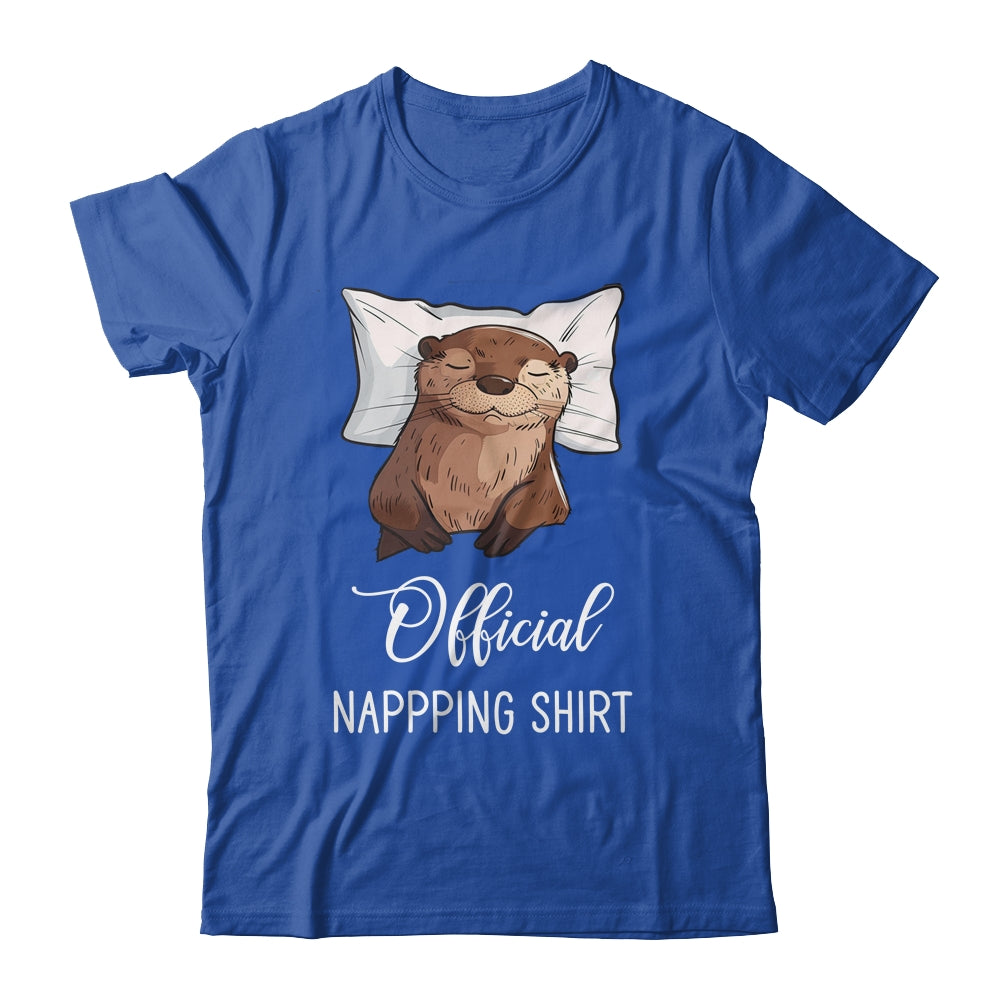 Sleeping Sea Otter Sleeping Otter Lover Official Napping Shirt & Hoodie | siriusteestore