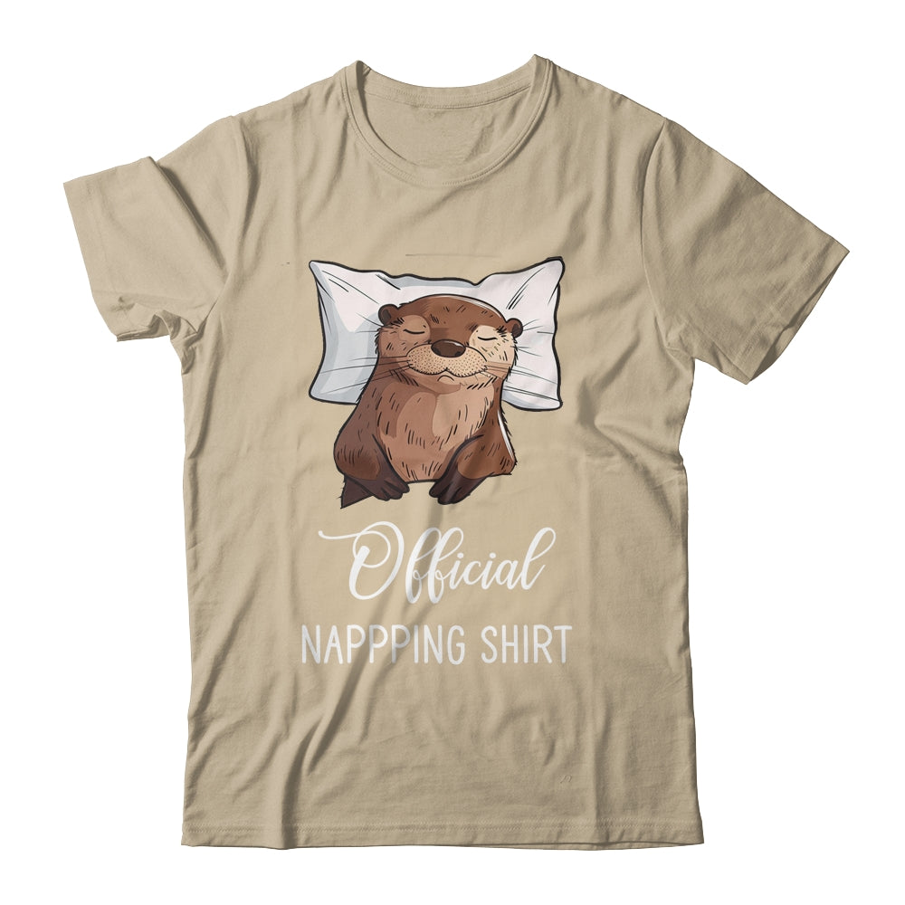 Sleeping Sea Otter Sleeping Otter Lover Official Napping Shirt & Hoodie | siriusteestore