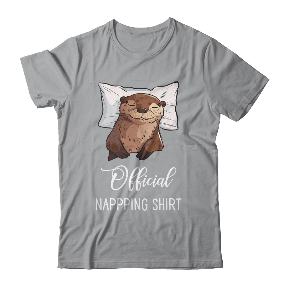 Sleeping Sea Otter Sleeping Otter Lover Official Napping Shirt & Hoodie | siriusteestore