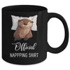 Sleeping Sea Otter Sleeping Otter Lover Official Napping Mug | siriusteestore