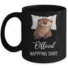 Sleeping Sea Otter Sleeping Otter Lover Official Napping Mug | siriusteestore