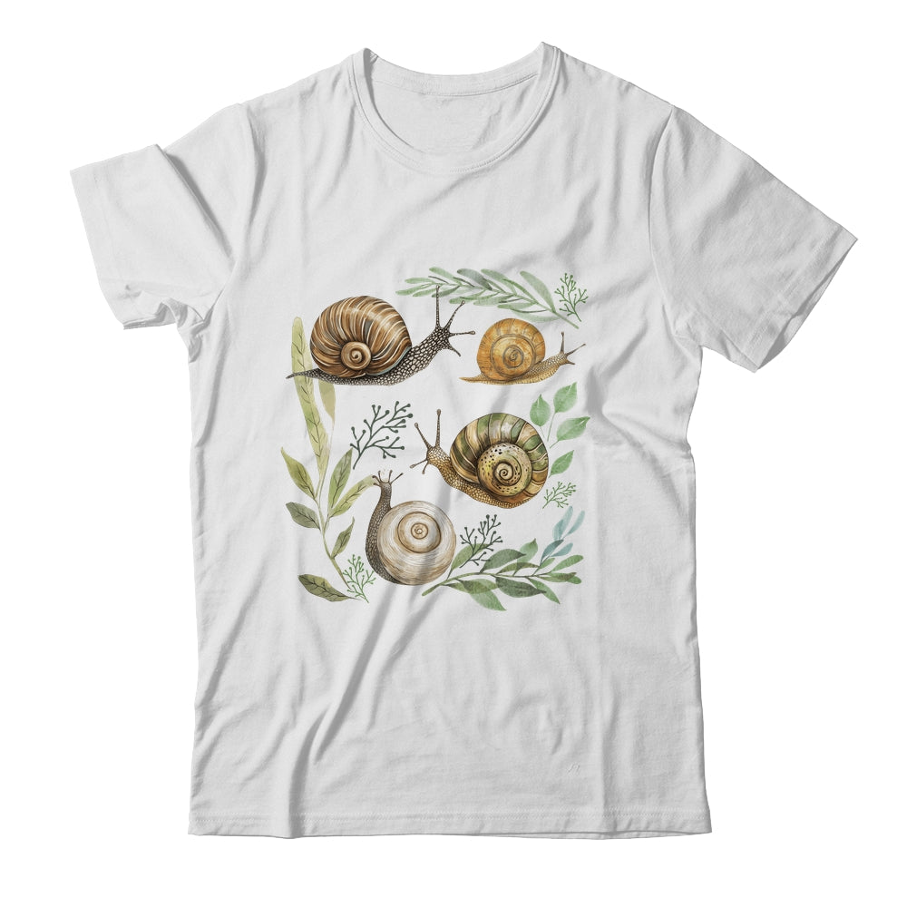 Sluggish Gastropod Nature Slug Graphic Cottagecore Snail Shirt & Tank Top | siriusteestore