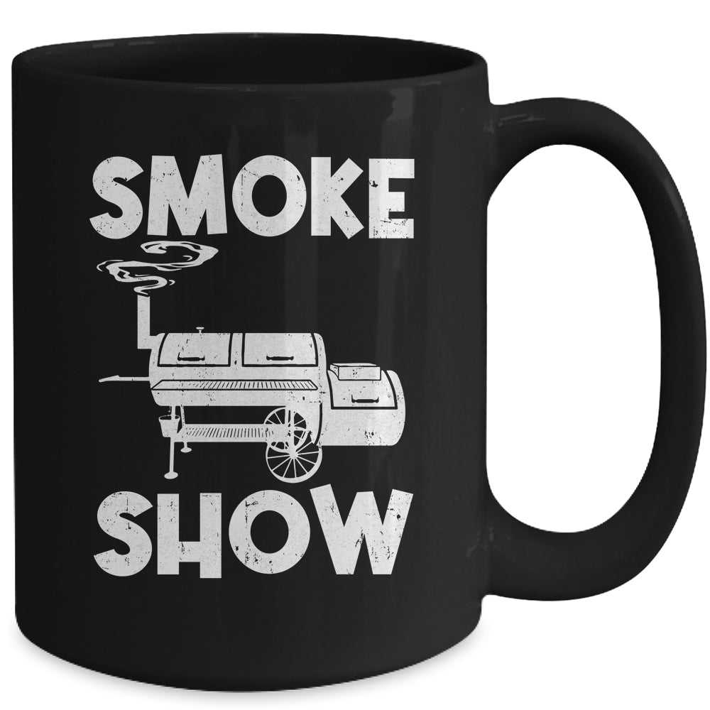 Smoke Show Funny BBQ Smoker Grilling Meat Smoking Grill Mug | siriusteestore