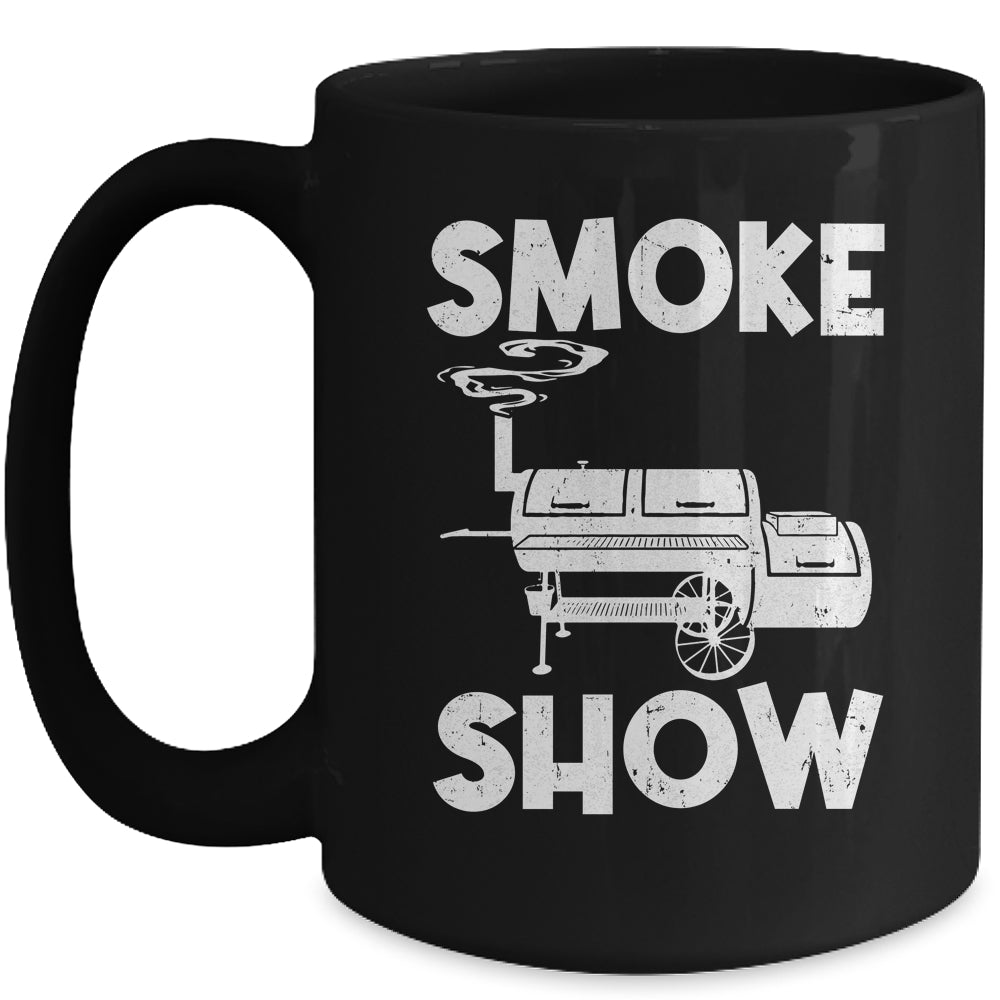 Smoke Show Funny BBQ Smoker Grilling Meat Smoking Grill Mug | siriusteestore