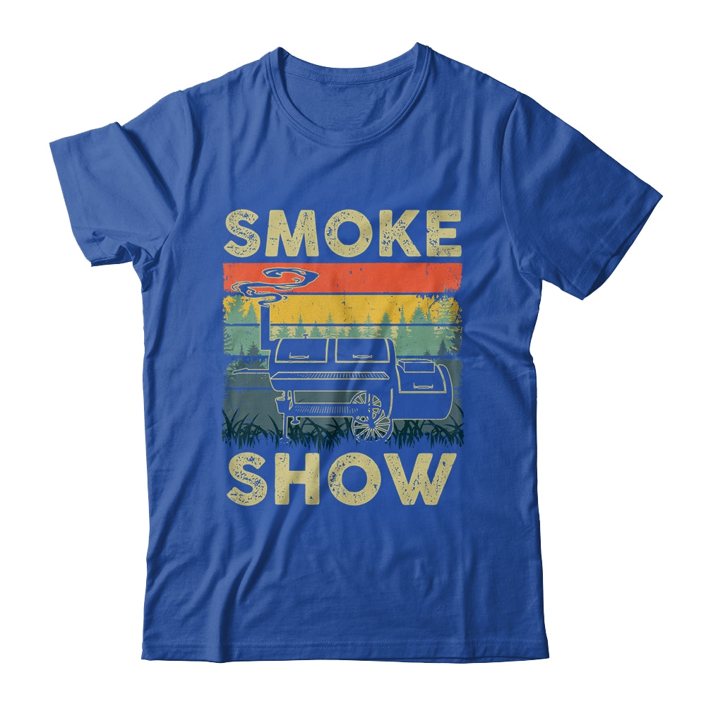 Smoke Show Funny BBQ Smoker Grilling Meat Smoking Retro Shirt & Hoodie | siriusteestore