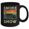 Smoke Show Funny BBQ Smoker Grilling Meat Smoking Retro Mug | siriusteestore