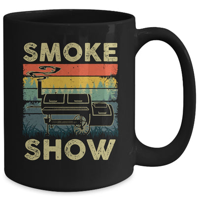 Smoke Show Funny BBQ Smoker Grilling Meat Smoking Retro Mug | siriusteestore