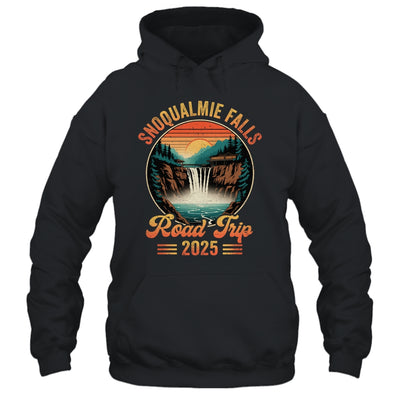 Snoqualmie Falls Road Trip 2025 Summer Vacation Family Matching Shirt & Tank Top | siriusteestore