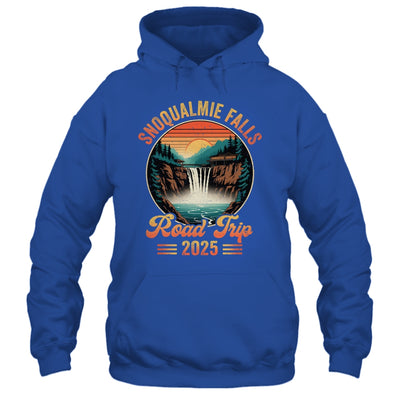 Snoqualmie Falls Road Trip 2025 Summer Vacation Family Matching Shirt & Tank Top | siriusteestore