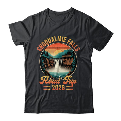 Snoqualmie Falls Road Trip 2026 Summer Vacation Family Matching Shirt & Tank Top | siriusteestore