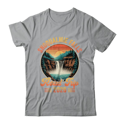 Snoqualmie Falls Road Trip 2026 Summer Vacation Family Matching Shirt & Tank Top | siriusteestore